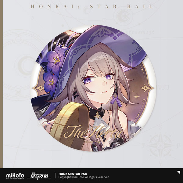 崩壊：スターレイル 星海慶賀シリーズ 缶バッジ マダム・ヘルタ[miHoYo