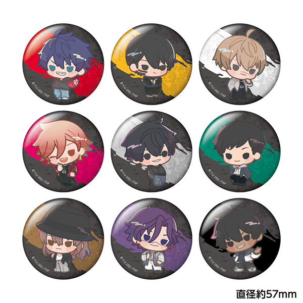 桃源暗鬼 トレーディングちびキャラグリッター缶バッジ 9個入りBOX