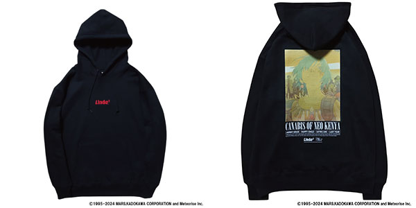 リンダキューブ30周年 リンダキューブパーカー ブラックA L[Lam]《発売済・在庫品》