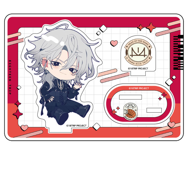 18TRIP ぺたん娘アクリルフィギュア 百目鬼潜[ペンギンパレード]《在庫切れ》