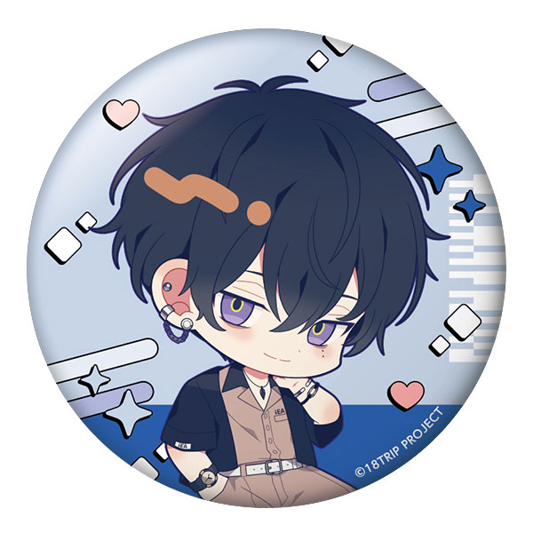 18TRIP ぺたん娘缶バッジ 叢雲添[ペンギンパレード]《03月予約》