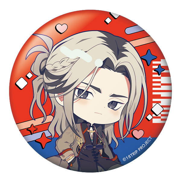 18TRIP ぺたん娘缶バッジ 鹿礼光[ペンギンパレード]《03月予約》