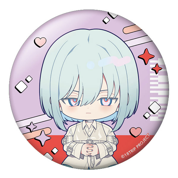 18TRIP ぺたん娘缶バッジ 畔川幾成[ペンギンパレード]《03月予約》