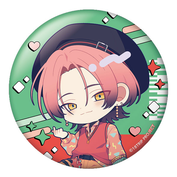 18TRIP 夏焼千弥 缶バッジ 18TRIP ぺたん娘缶バッジ 夏焼千弥[ペンギンパレード]《03月予約》