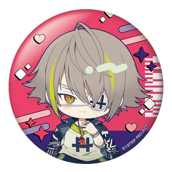 琉衣 缶バッジ 18TRIP ぺたん娘缶バッジ 白光琉衣[ペンギンパレード]《03月予約》