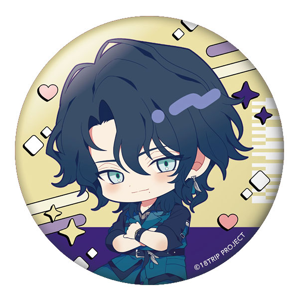 18TRIP ぺたん娘缶バッジ 棗夜鷹[ペンギンパレード]《03月予約》