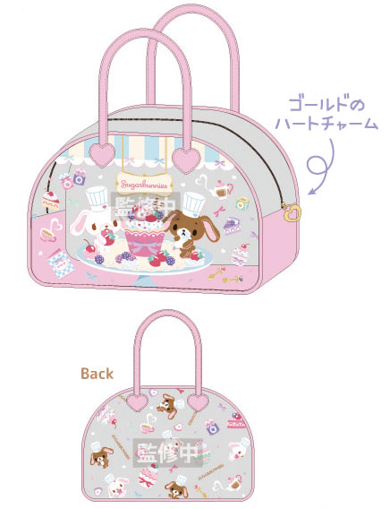 シュガーバニーズ クリアバッグ ピンク[ティー・シー・ピー]《05月予約》