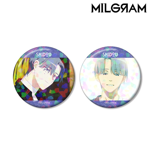 MILGRAM シドウ 缶バッジ 11個 MILGRAM -ミルグラム- シドウ 場面写ホログラム缶バッジ2個セット