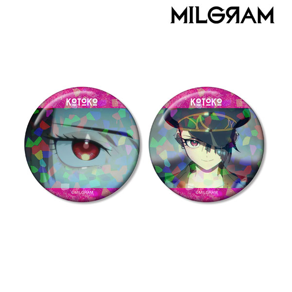 ミルグラム MILGRAM 杠琴子 コトコ ヴィレッジヴァンガード 缶バッジ ミルグラム MILGRAM 杠琴子 コトコ ヴィレッジヴァンガード 缶バッジ