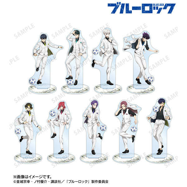TVアニメ『ブルーロック』 描き下ろし スーツモデルver. 第2弾 トレーディングアクリルスタンド 9個入りBOX