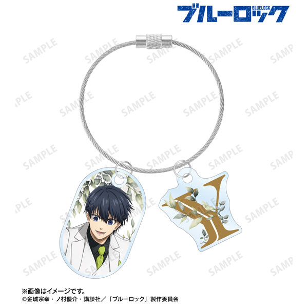 TVアニメ『ブルーロック』 描き下ろし 潔世一 スーツモデルver. 第2弾 2連ワイヤーアクリルキーホルダー[アルマビアンカ]《０５月予約》