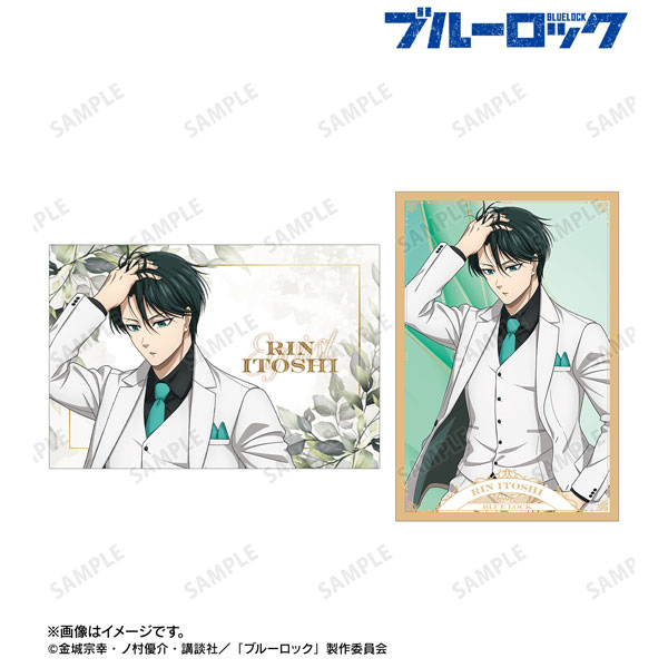 TVアニメ『ブルーロック』 描き下ろし 糸師凛 スーツモデルver. 第2弾 ポストカード2枚セット[アルマビアンカ]《０５月予約》