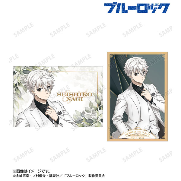 TVアニメ『ブルーロック』 描き下ろし 凪誠士郎 スーツモデルver. 第2弾 ポストカード2枚セット[アルマビアンカ]《０５月予約》