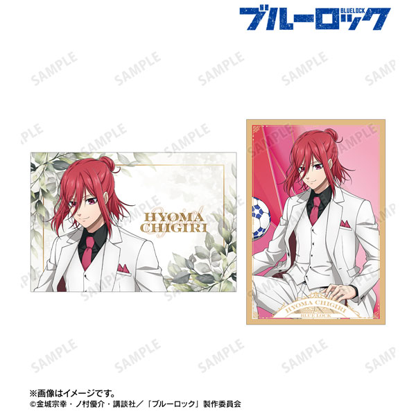 TVアニメ『ブルーロック』 描き下ろし 千切豹馬 スーツモデルver. 第2弾 ポストカード2枚セット[アルマビアンカ]《０５月予約》