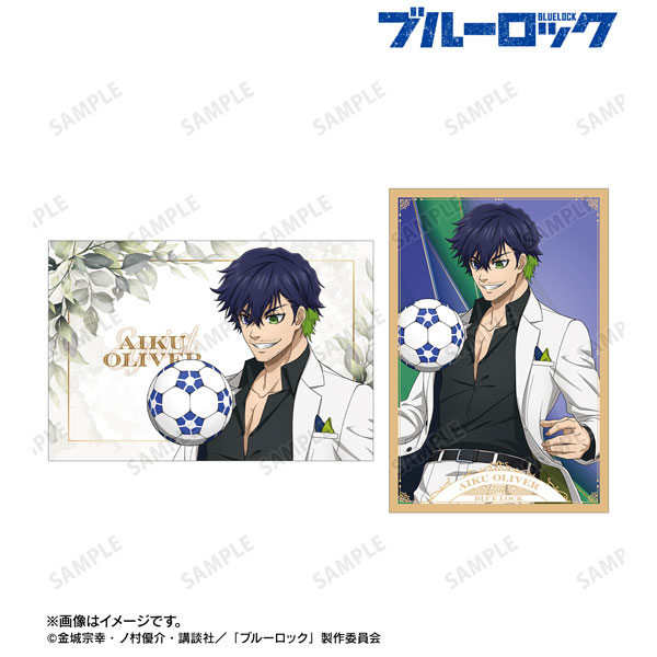 TVアニメ『ブルーロック』 描き下ろし オリヴァ・愛空 スーツモデルver. 第2弾 ポストカード2枚セット[アルマビアンカ]《０５月予約》