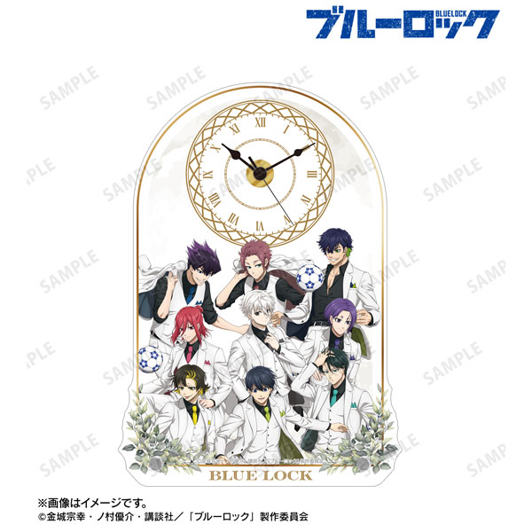 TVアニメ『ブルーロック』 描き下ろし 集合 スーツモデルver. 第2弾 アクリルスタンド時計[アルマビアンカ]《０５月予約》