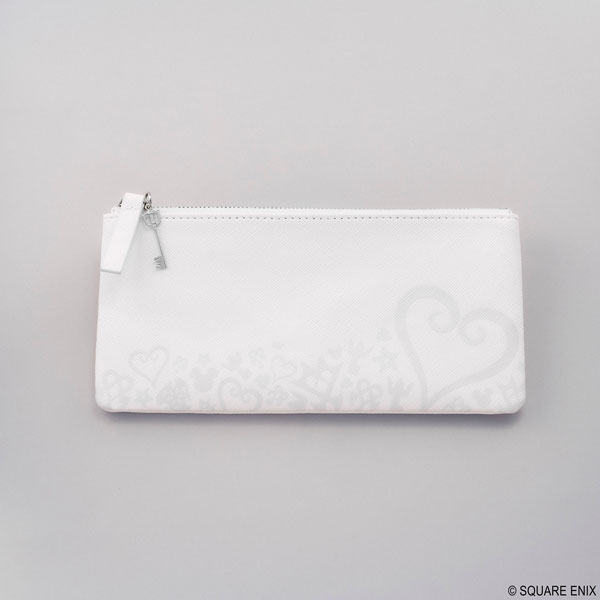 キングダム ハーツ / ステーショナリー フラットペンケース ホワイト[スクウェア・エニックス]《０６月予約》