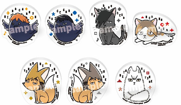 ハイキュー！！ マスコット リング付きアクリルチャーム 7個入りBOX[タカラトミーアーツ]《０３月予約》