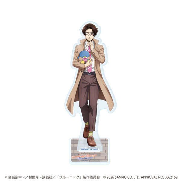 アクリルスタンド「TVアニメ『ブルーロック』×サンリオキャラクターズ」32/雪宮剣優×タキシードサム(コラボイラスト)[A3]《０４月予約》