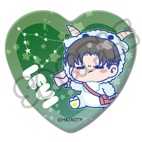 TVアニメ『進撃の巨人 The Final Season』第16弾 ハート型缶バッジ | j