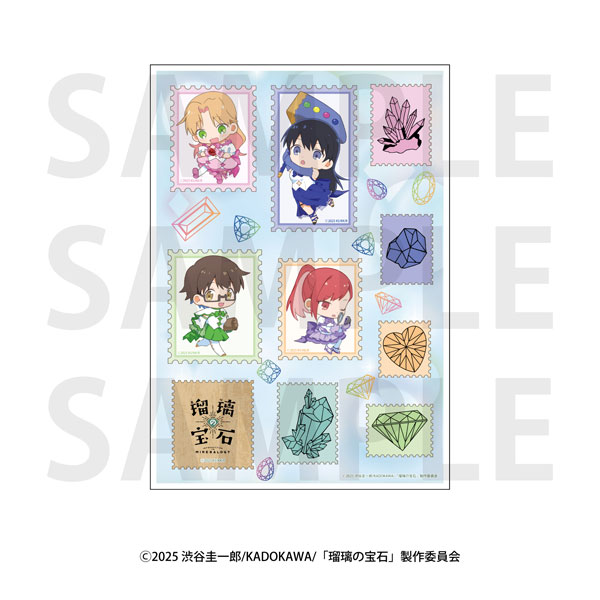 TVアニメ「瑠璃の宝石」切手風ステッカーセット[イーディス]《０４月予約》