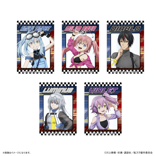 転生したらスライムだった件 近未来レーシングチームver. アクリルカードコレクション 5個入りBOX