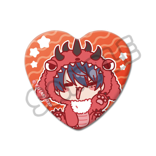 TVアニメ「桃源暗鬼」第3弾 ハート型缶バッジ M-SA (一ノ瀬四季