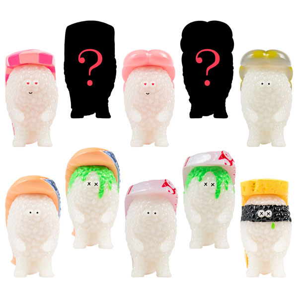 寿司怪獣 スシエルエー リアル寿司サイズ フィギュアコレクション3　8個入りBOX