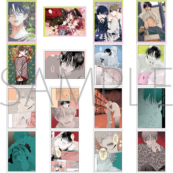 ミユキ蜜蜂 メモリアルクリアシートコレクション 春の嵐とモンスター 8パック入りBOX