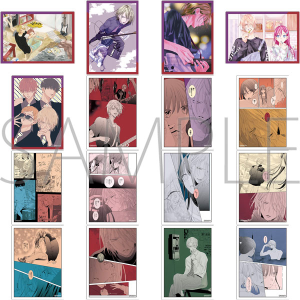 ミユキ蜜蜂 メモリアルクリアシートコレクション 野良猫と狼 8パック入りBOX