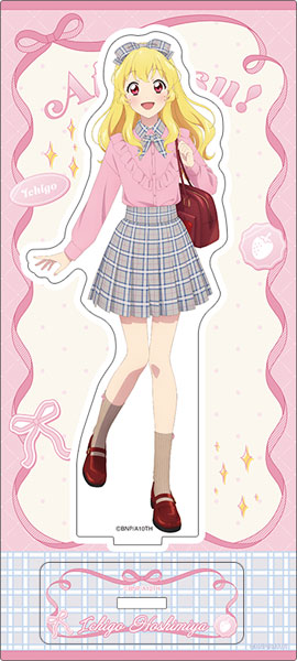 Aikatsu! Acrylic Stand -Cute Check Style ver .- Hoshimiya Ichigo [Movie]《March Reservation》