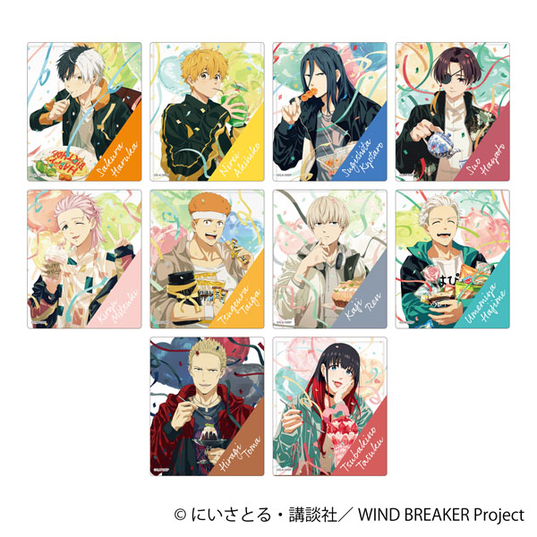 WIND BREAKER ホログラムアクリルカードコレクション 10個入りBOX[ムービック]《０３月予約》