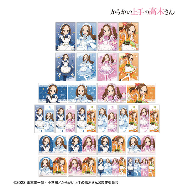 からかい上手の高木さん 描き下ろし 高木さん メイドver. トレーディングブロマイド 26個入りBOX