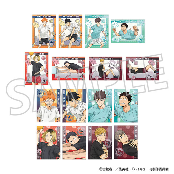 ハイキュー！！ トレーディングクリアカード 体力測定 8パック入りBOX[ムービック]《０３月予約》