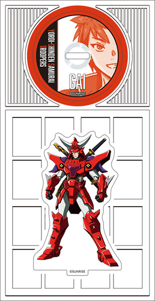 鎧真伝サムライトルーパー CD風アクリルスタンド 凱[ムービック]《発売済・在庫品》