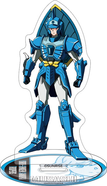 鎧真伝サムライトルーパー CD風アクリルスタンド 北条武蔵[ムービック]《発売済・在庫品》