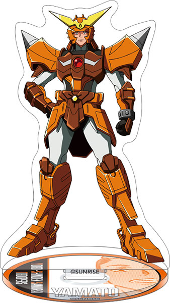 鎧真伝サムライトルーパー CD風アクリルスタンド 北条大和[ムービック]《発売済・在庫品》