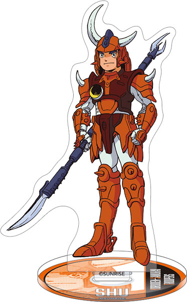 鎧伝サムライトルーパー CD風アクリルスタンド 秀麗黄[ムービック]《発売済・在庫品》