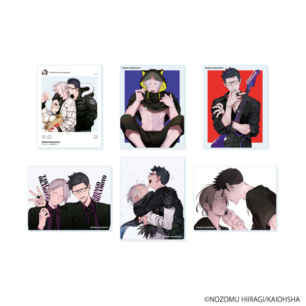 アクリルカード「オオカミくんは襲われたい」01/公式&描き下ろしイラスト 6個入りBOX