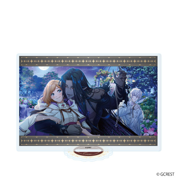 アクリルスタンド「夢職人と忘れじの黒い妖精」74/シハル＆ベラノーラ(公式イラスト)[A3]《０４月予約》