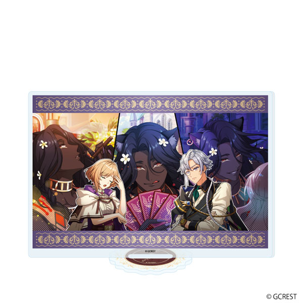 アクリルスタンド「夢職人と忘れじの黒い妖精」80/アデル＆ジン(公式イラスト)[A3]《０４月予約》