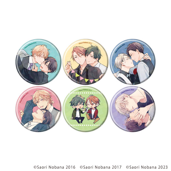 ホログラム缶バッジ(57mm)「野花さおり先生」01/公式＆描き下ろしイラスト 6個入りBOX