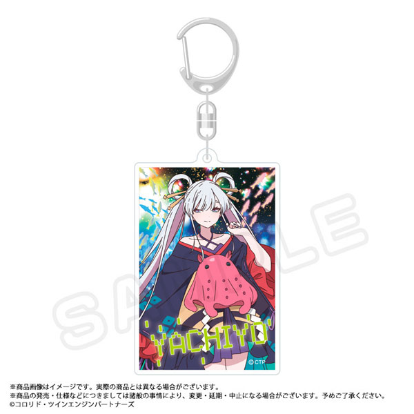 超かぐや姫！ スクエアキーホルダー C ヤチヨ[ANICRAFT]《03月予約》
