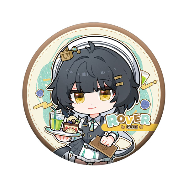 【限定販売】鳴潮晴れの日の約束テーマ ちびキャラブリキバッジ 女漂泊者[KURO GAMES]《発売済・在庫品》