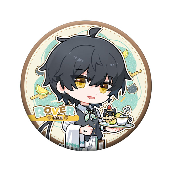 【限定販売】鳴潮晴れの日の約束テーマ ちびキャラブリキバッジ 男漂泊者[KURO GAMES]《発売済・在庫品》