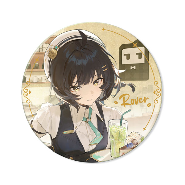 【限定販売】鳴潮晴れの日の約束テーマ 両面ホログラムブリキバッジ 女漂泊者[KURO GAMES]《発売済・在庫品》