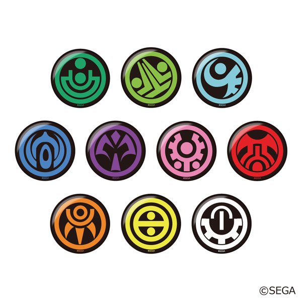 PSO ランダムセクションID缶バッジ 全10種 ブラインド 単品
