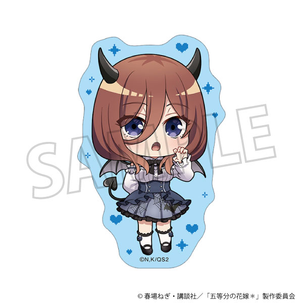 五等分の花嫁* ステッカー (ミニキャラ)中野三玖[ムービック]《０３月予約》
