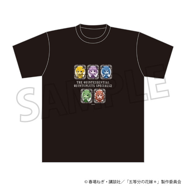 五等分の花嫁* Tシャツ (ミニキャラ)[ムービック]《０３月予約》