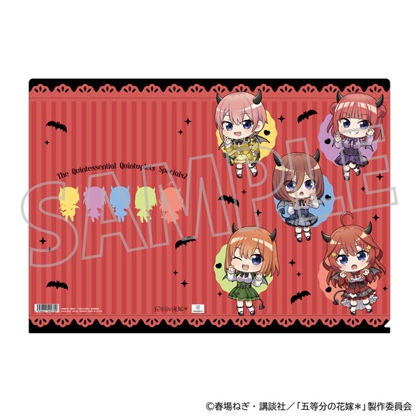 五等分の花嫁* クリアファイル(ミニキャラ)[ムービック]《０３月予約》